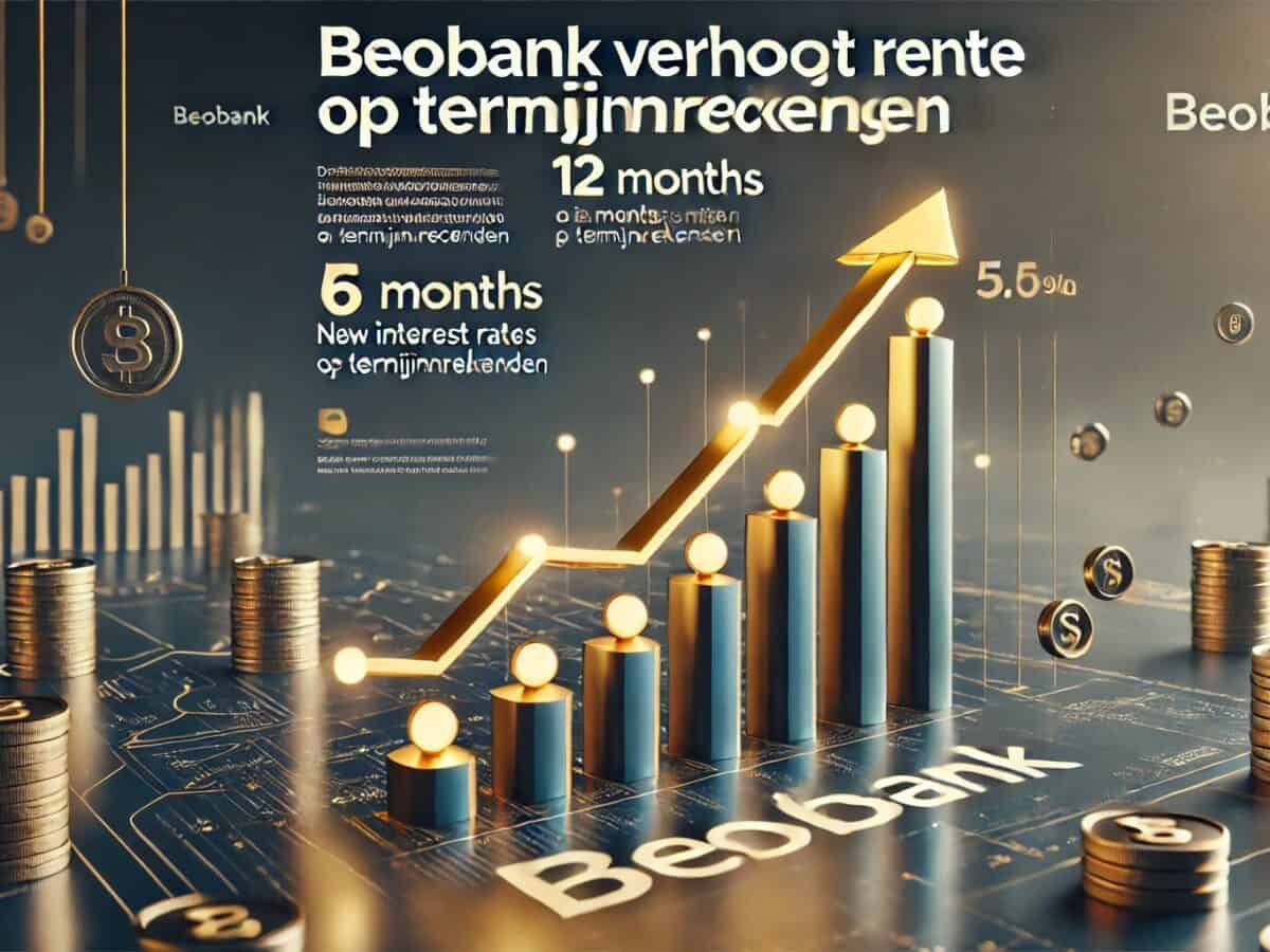 Renteverhoging op termijnrekening bij Beobank